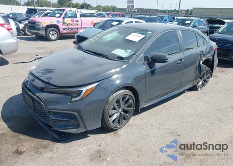 2025 Toyota Corolla Se z USA, uszkodzony, nr VIN 5YFS4MCE2SP238744